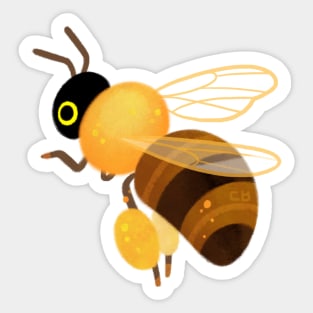 Honey bee 6 Sticker